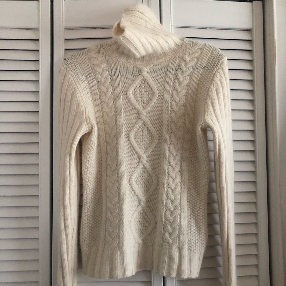 Banana Republic Knitted Turtleneck Sweater